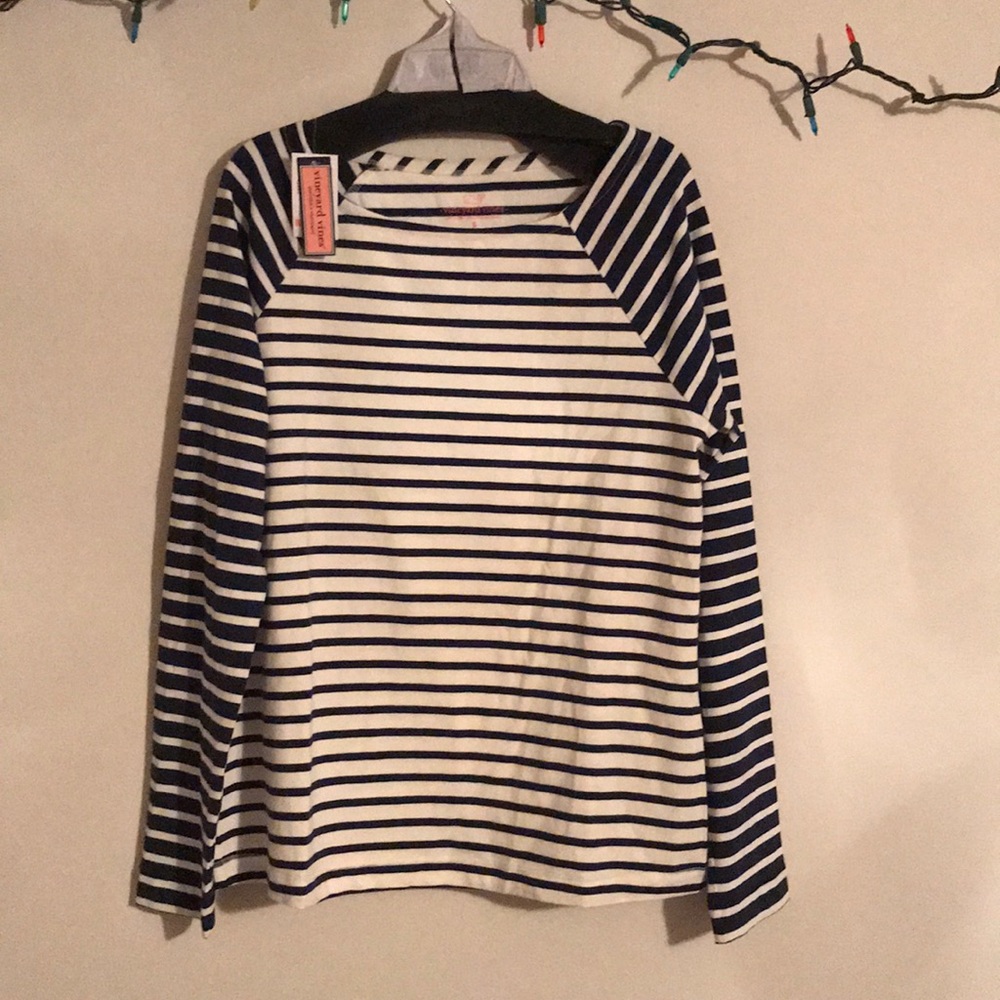 Vineyard Vines Mixed Stripe Knit Top - Picture 3 of 7